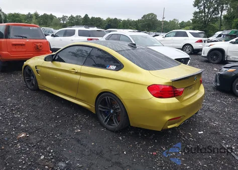 2016 BMW M4 from USA, damaged, VIN WBS3R9C56GK336841